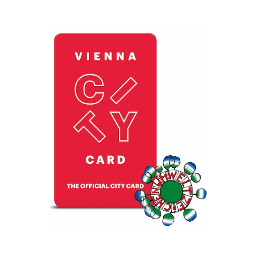 Logo Vienna City Card mit Umweltzeichen