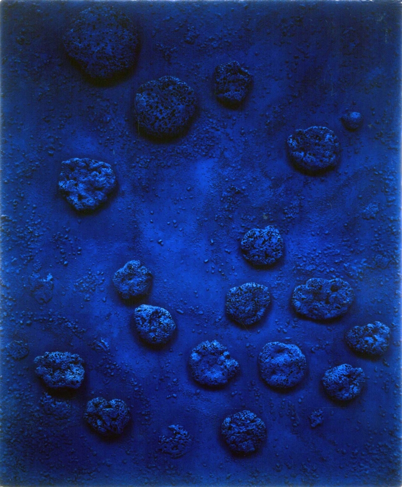 Yves Klein, RE 1 (Relief Éponge Bleu), 1958