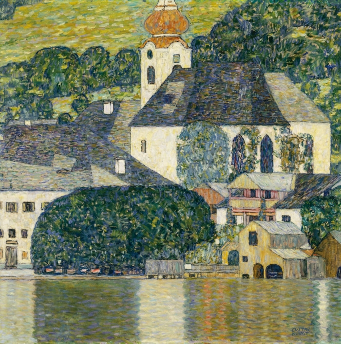 Klimt_Kirche in Unterach