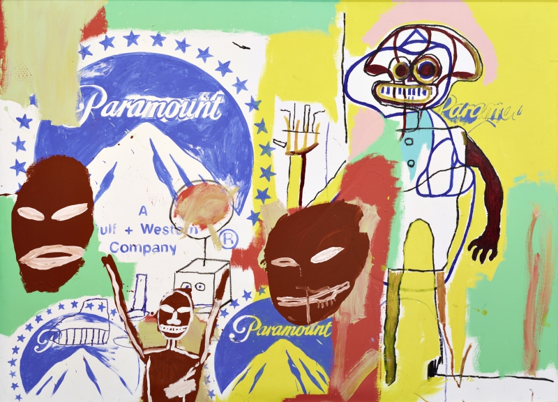 Andy Warhol & Jean Michel Basquiat, Collaboration (Paramount), 1984 - 1985