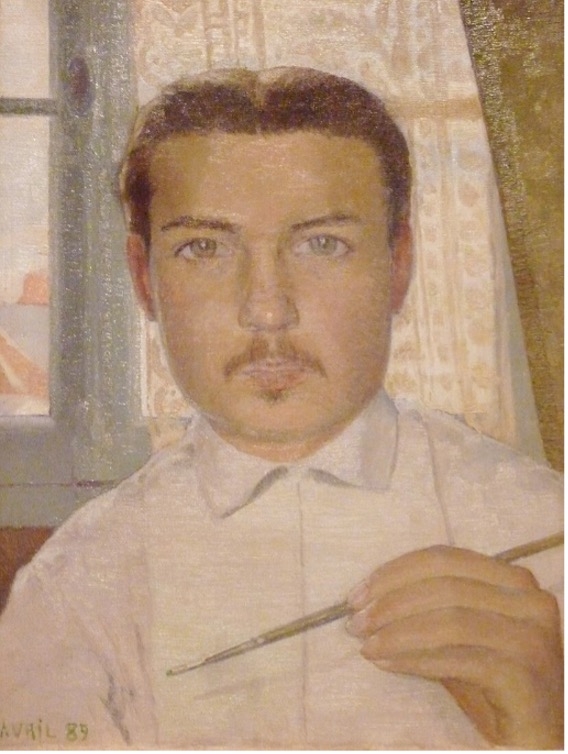 Maurice-Denis-heidihorten-collection-Portrait-de-l’artiste-à-l’âge-d’18-ans