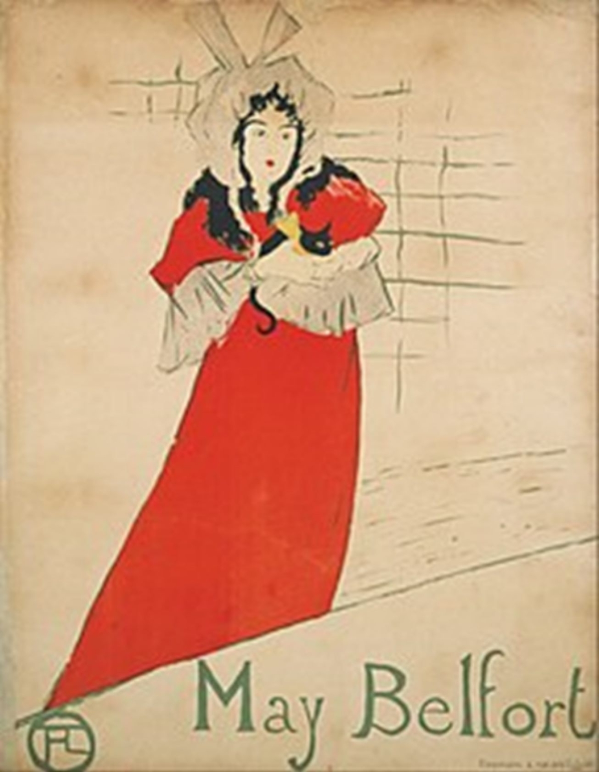 A woman in a red dress holds a cat, with a light background and the text "May Belfort" at the bottom.