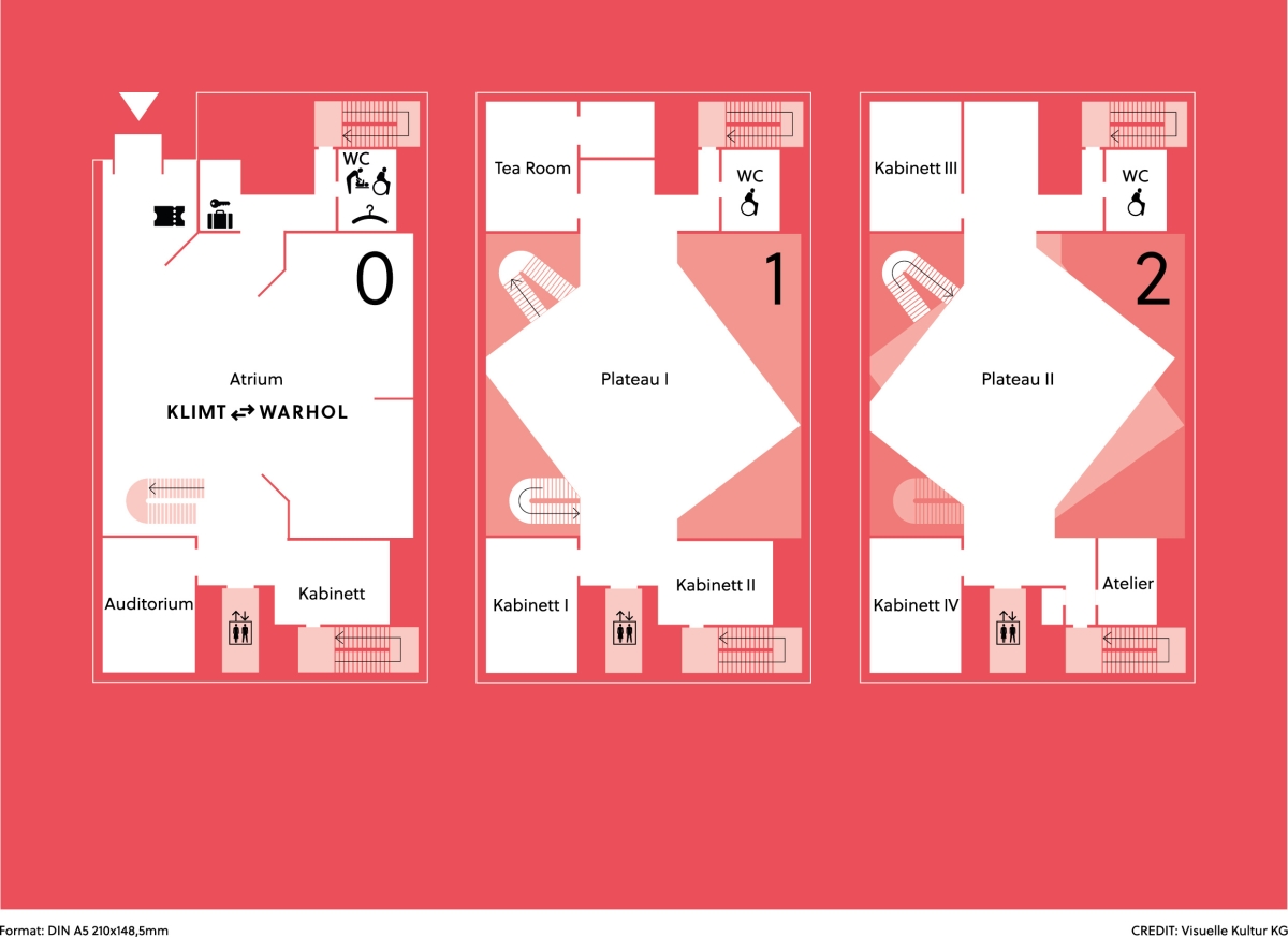 2D-Plan des Museumsgebäudes
