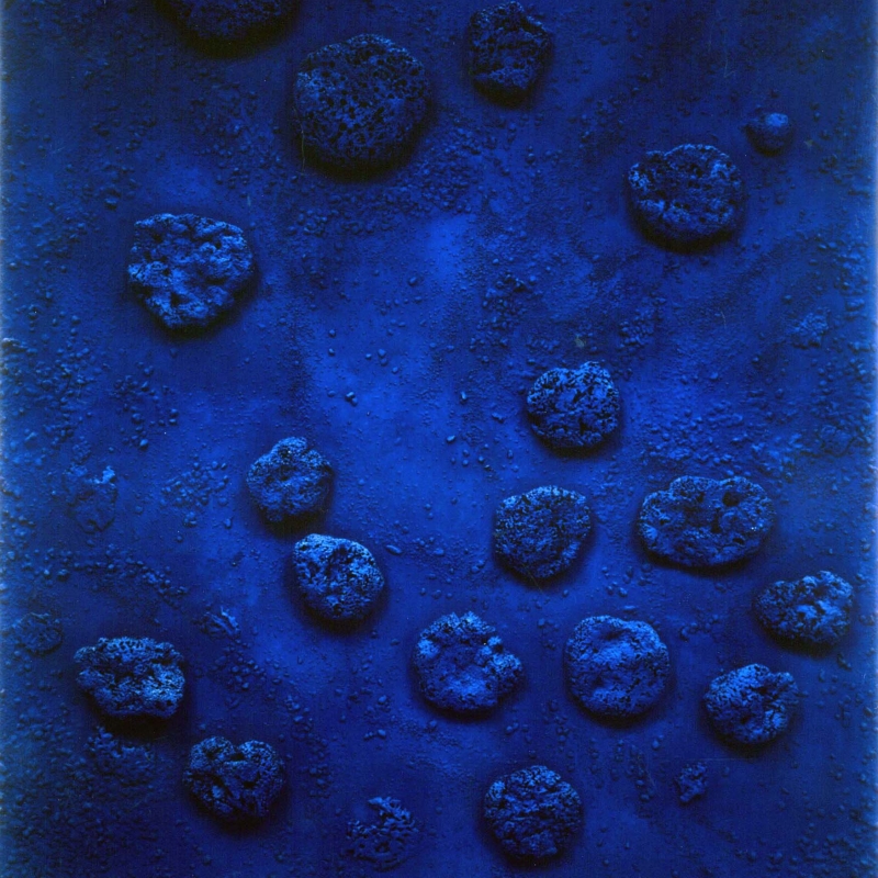 Yves Klein, RE 1 (Relief Éponge Bleu), 1958